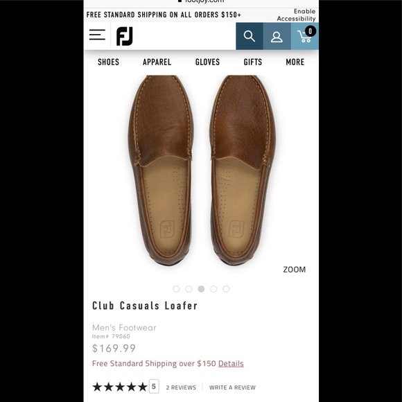 footjoy casual loafer